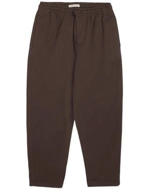 YMC Alva Drawstring Trousers - Brown