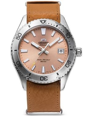 Orient Mako Sports Mm Horloge - Oranje