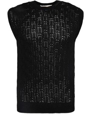 Marni Trägershirt mit Rundhalsausschnitt - Schwarz