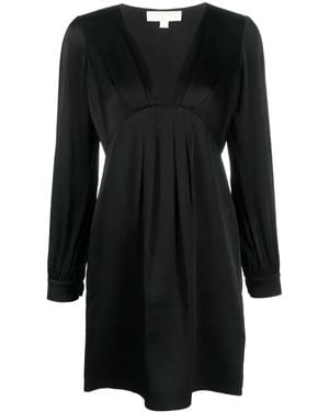 MICHAEL Michael Kors Satin-Weave Minidress - Black