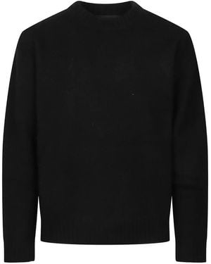 Axel Arigato Crew-Neck Jumper - Black
