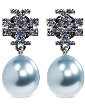 Tory Burch Moondance Drop Earrings - Blue