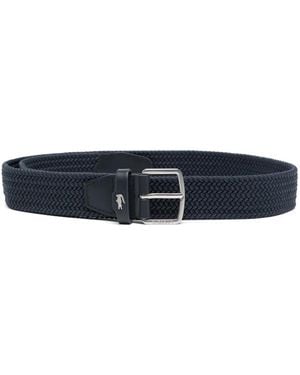 Lacoste Canvas Strap Belt - Blue