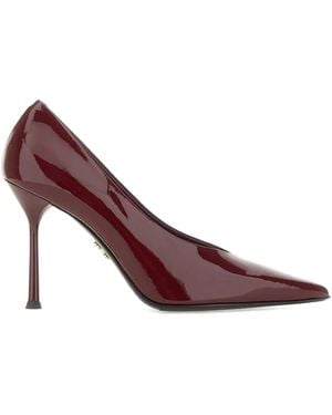 Sergio Levantesi Spitze Moderna Pumps 100mm - Lila