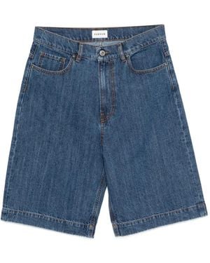 P.A.R.O.S.H. Baggy Five-Pocket Bermuda Shorts - Blue