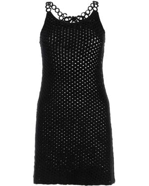 Chloé Crochet Minidress - Black
