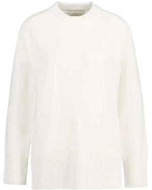 GANT Gerippter Pullover - Weiß
