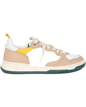 ONCEPT Paneled Lace-Up Sneakers - Metallic