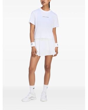 adidas T-Shirt À Imprimé Graphique Tennis Culture - White