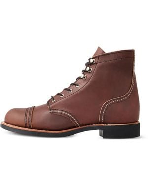 Red Wing Capped Leather Sneakers - Brown