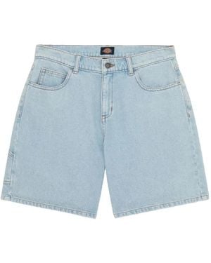 Dickies Herndon Denim Shorts - Blue