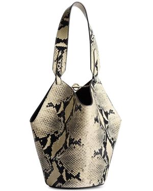 KHAITE Mini Lotus Tote - White