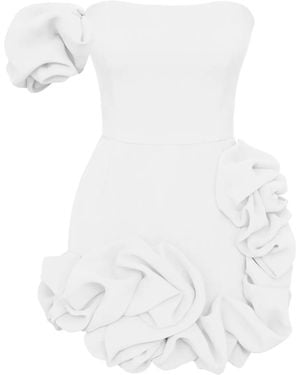 POST MERIDIEM One-Shoulder Dress - White