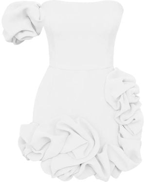 POST MERIDIEM One-Shoulder Dress - White