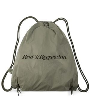 Rest&Recreation Drawstring Backpack - Green