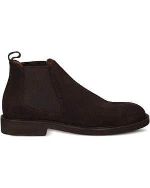 Lottusse Chelsea-Boots mit Lasche - Braun