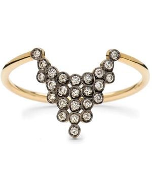 Yannis Sergakis 18Kt Charnières Diamond Ring - White