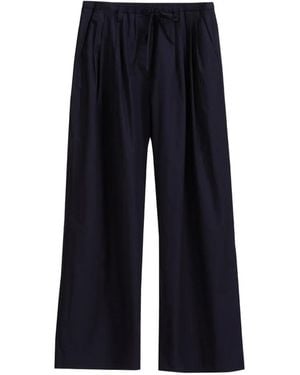 3.1 Phillip Lim Drawstring Wide-Leg Trousers - Blue