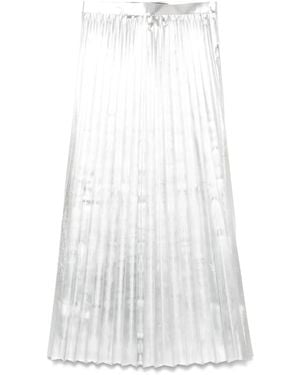 Junya Watanabe Pleated Skirt - White