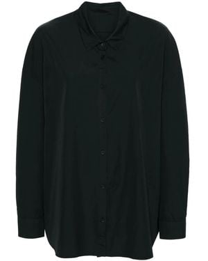 Private 0204 Cotton Shirt - Black