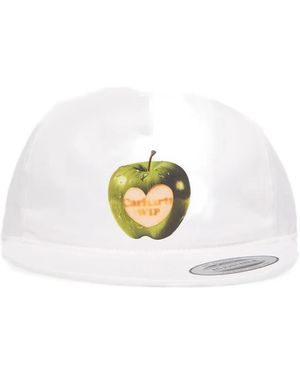 Carhartt Spoiled Apple-Print Cap - White