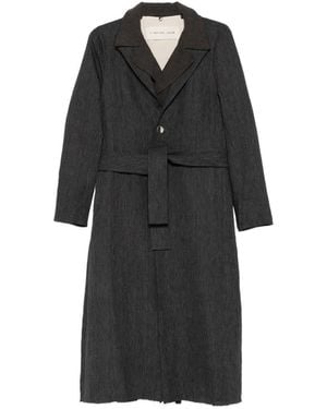 A Tentative Atelier Johnston Belted Coat - Black