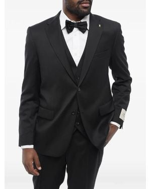 Corneliani Three-Piece Wool Suit - Black