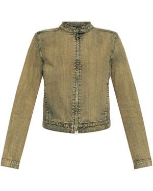DIESEL De-Mornin Fitted Jacket - Green