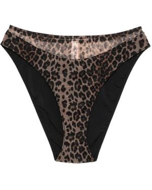 Agent Provocateur Lucky High-Leg Briefs - Black