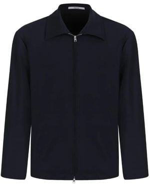 SELECTED Zip-Up Collared Jacket - Blue