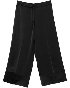 TOTEME Satin Drawstring Trousers - White