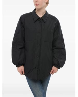 Bacon New Claire Quilted Overshirt - Black