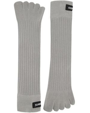 Coperni 5T Sokken Met Logodetail - Grijs