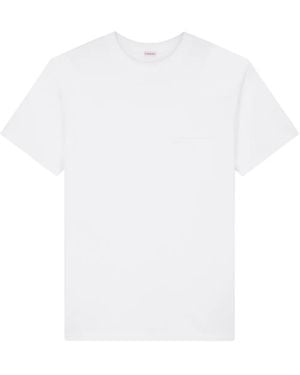 Fursac Patch-Pocket Organic Cotton T-Shirt - White