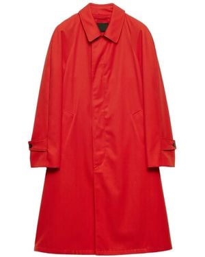 Prada Gabardine Jas - Rood