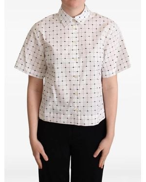 Dolce & Gabbana Camicia Con Stampa - Bianco
