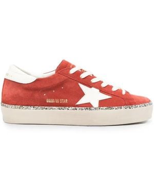 Golden Goose Hi Star Classic Trainers - Red