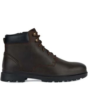 Geox Botines con cordones - Negro