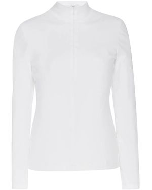 Rosetta Getty Cardigan Mit Reißverschluss - Weiß