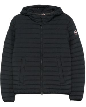 Colmar Hooded Quilted Jacket - Black