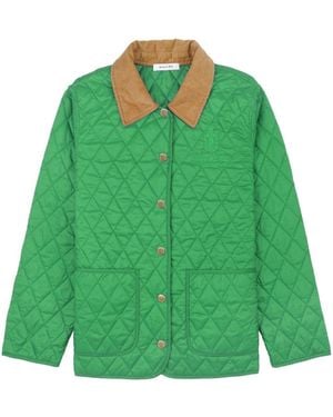 Sporty & Rich Vendome Quilted Jacket - Green