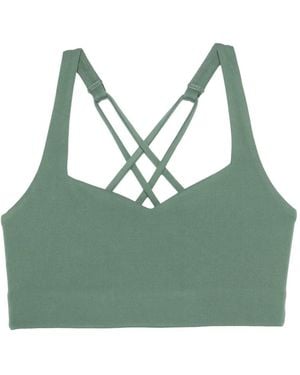 GIRLFRIEND COLLECTIVE Riley Sweetheart Sports Bra - Green