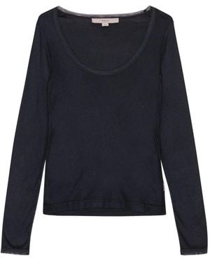Remain Scoop-Neck Top - Blue