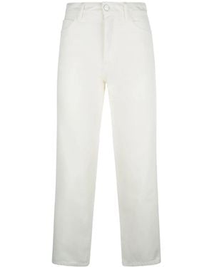 ICON DENIM ストレートジーンズ - ホワイト