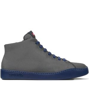 Camper Peu Touring Lace-Up High-Top Trainers - Blue