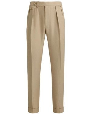 Ralph Lauren Gregory Twill Trousers - Natural