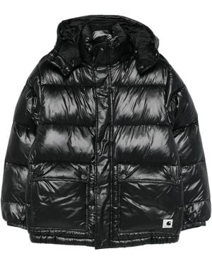 Carhartt Benson Zip-Up Puffer Jacket - Black