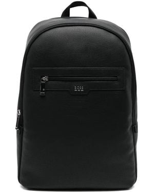 BOSS Zip Backpack - Black