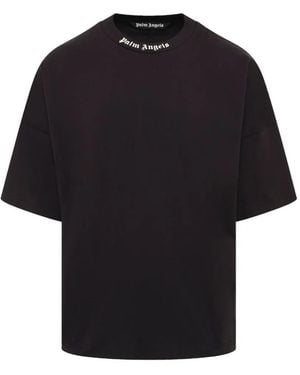 Palm Angels Classic Logo T-Shirt - Black