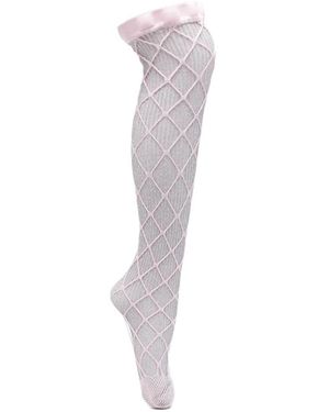 August Barron Pantalones Con Capa De Rejilla - Blanco